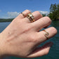 DRIP JEWELRY RINGS 5 Stone Ring