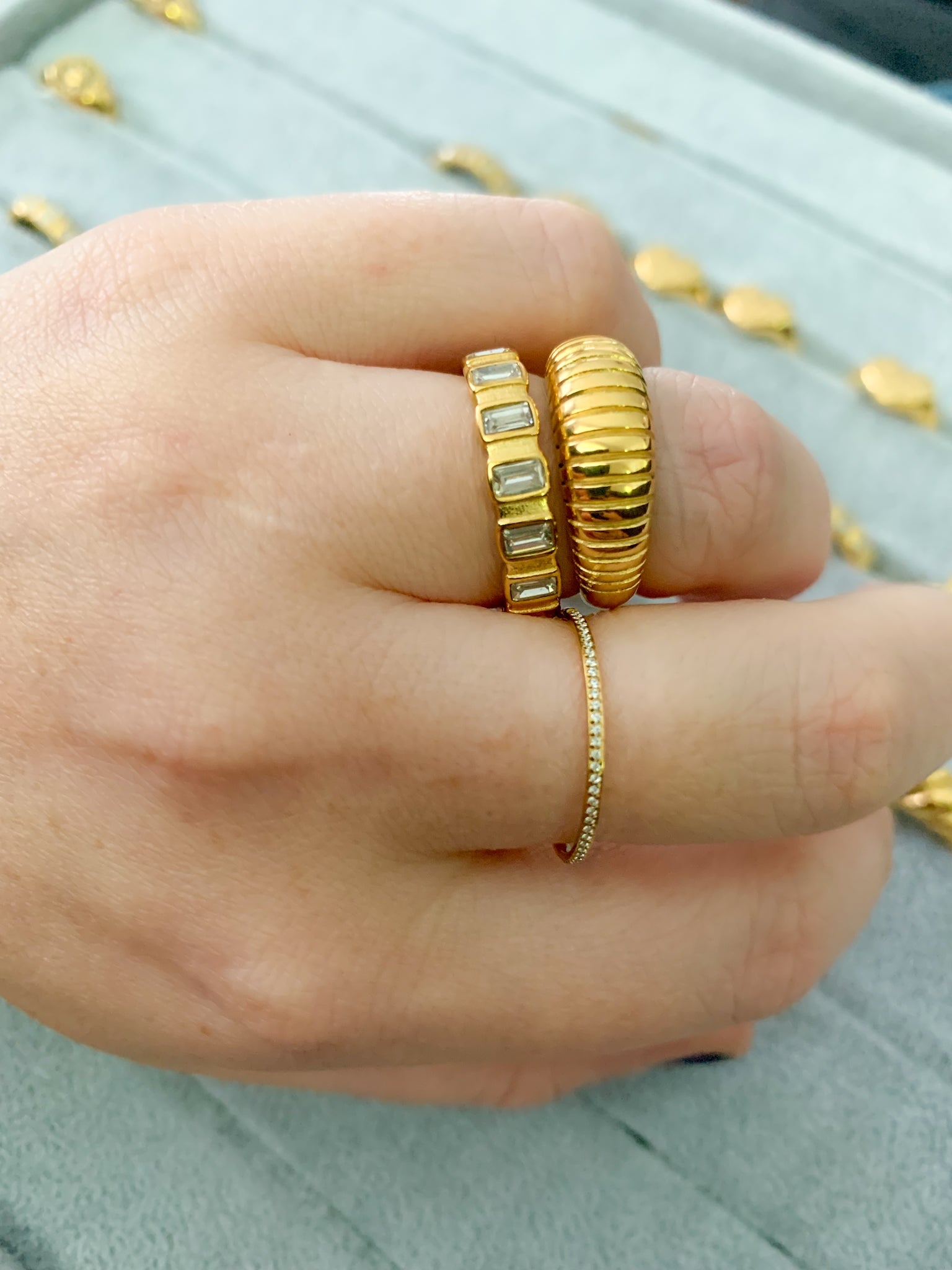 DRIP JEWELRY Rings Coiled Ring (size 4-10)