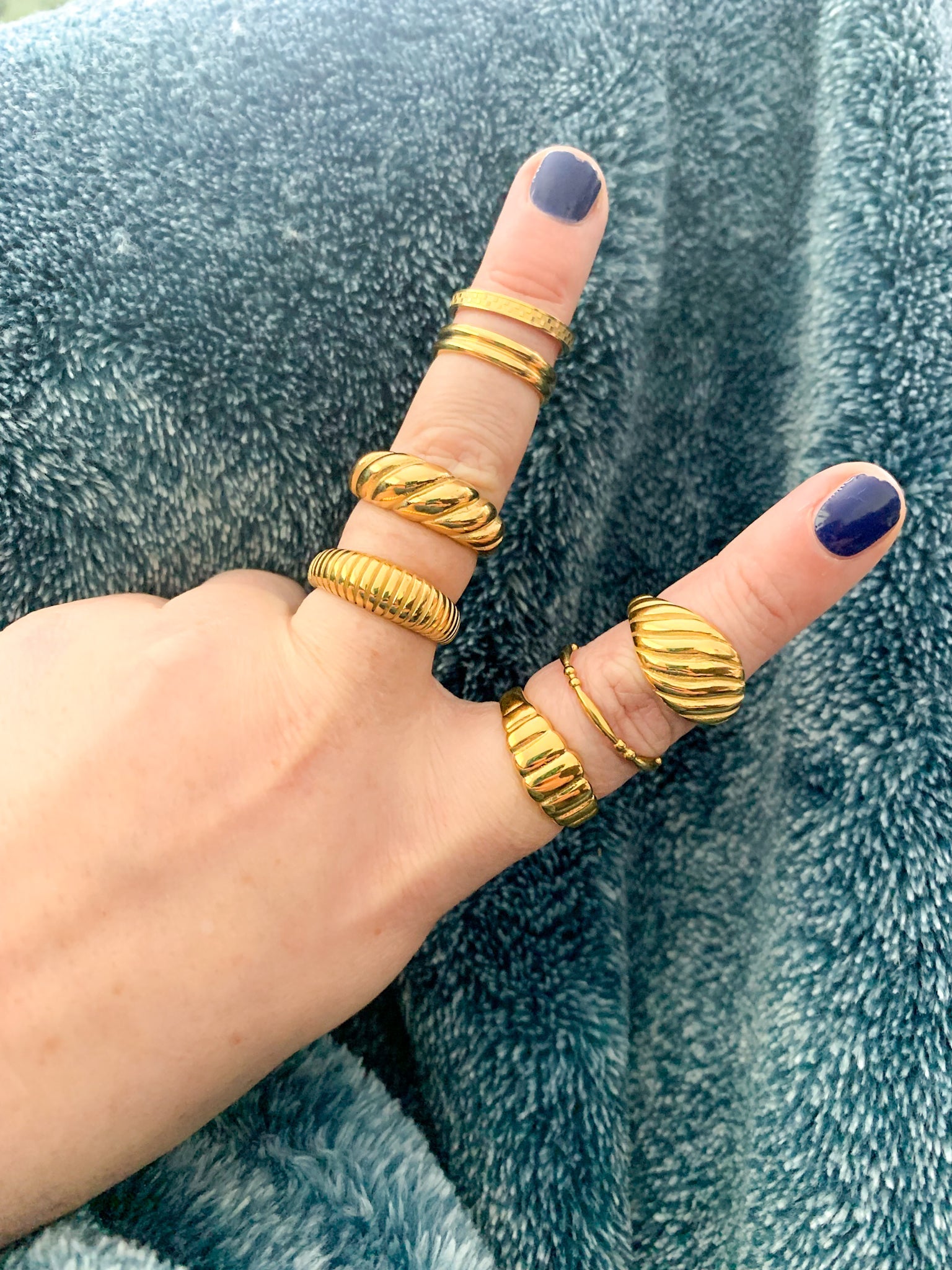 DRIP JEWELRY Rings Coiled Ring (size 4-10)