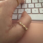 DRIP JEWELRY RINGS Gold Filled Fidget Rings
