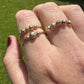DRIP JEWELRY RINGS Gold Filled Fidget Rings
