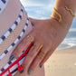 DRIP JEWELRY RINGS Open Bar Ring