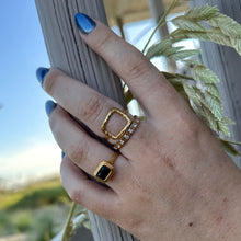 Load image into Gallery viewer, DRIP JEWELRY Rings Open Square Ring
