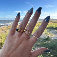 Load image into Gallery viewer, DRIP JEWELRY Rings Open Square Ring
