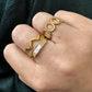 DRIP JEWELRY Rings Wave Adjustable Ring