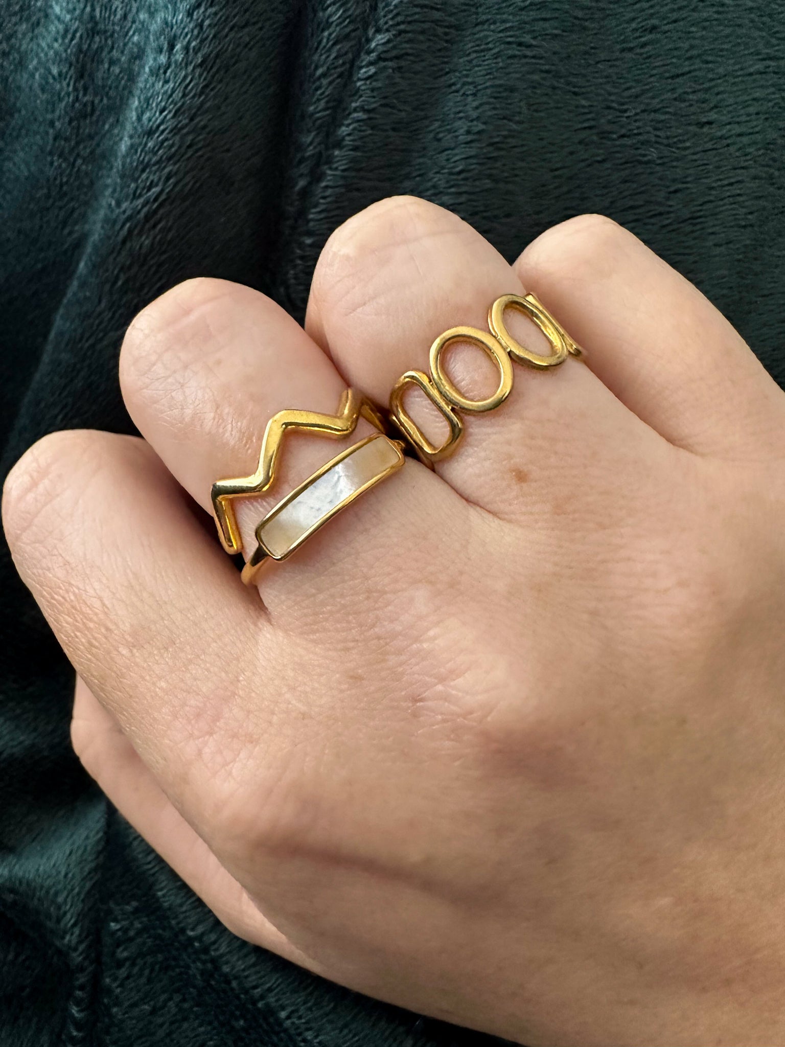DRIP JEWELRY Rings Wave Adjustable Ring