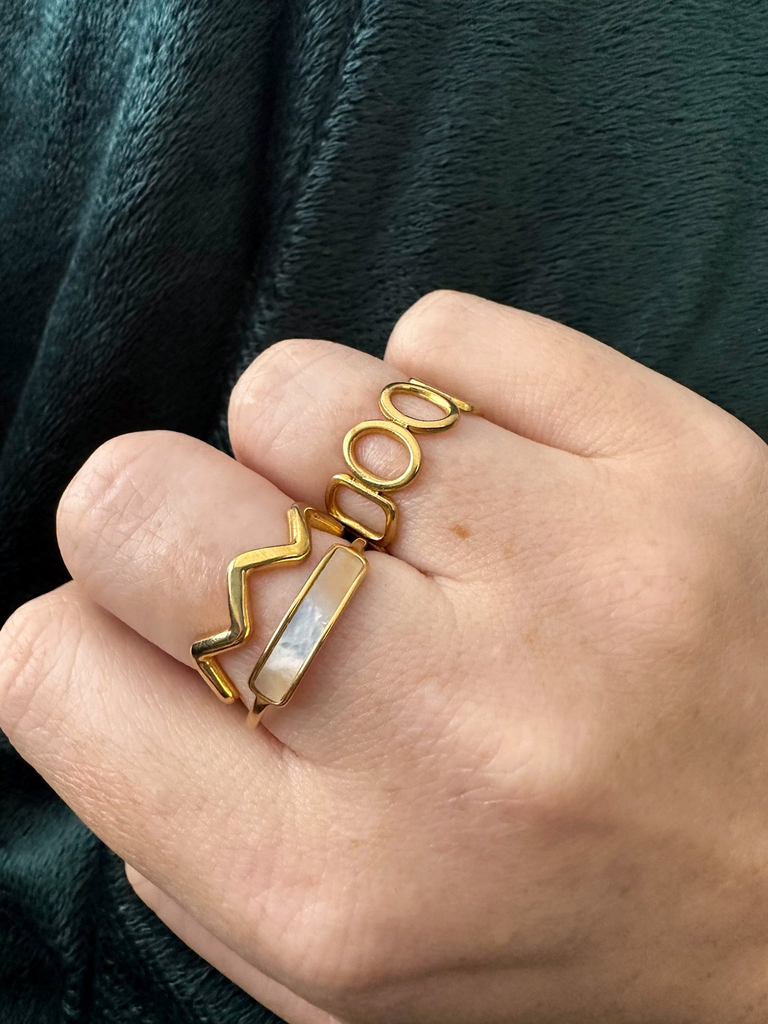 DRIP JEWELRY Rings Wave Adjustable Ring