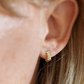 DRIP JEWELRY Specked Mini Huggie