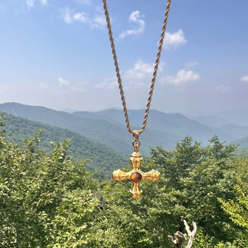 DRIP JEWELRY Tiger Eye Necklace