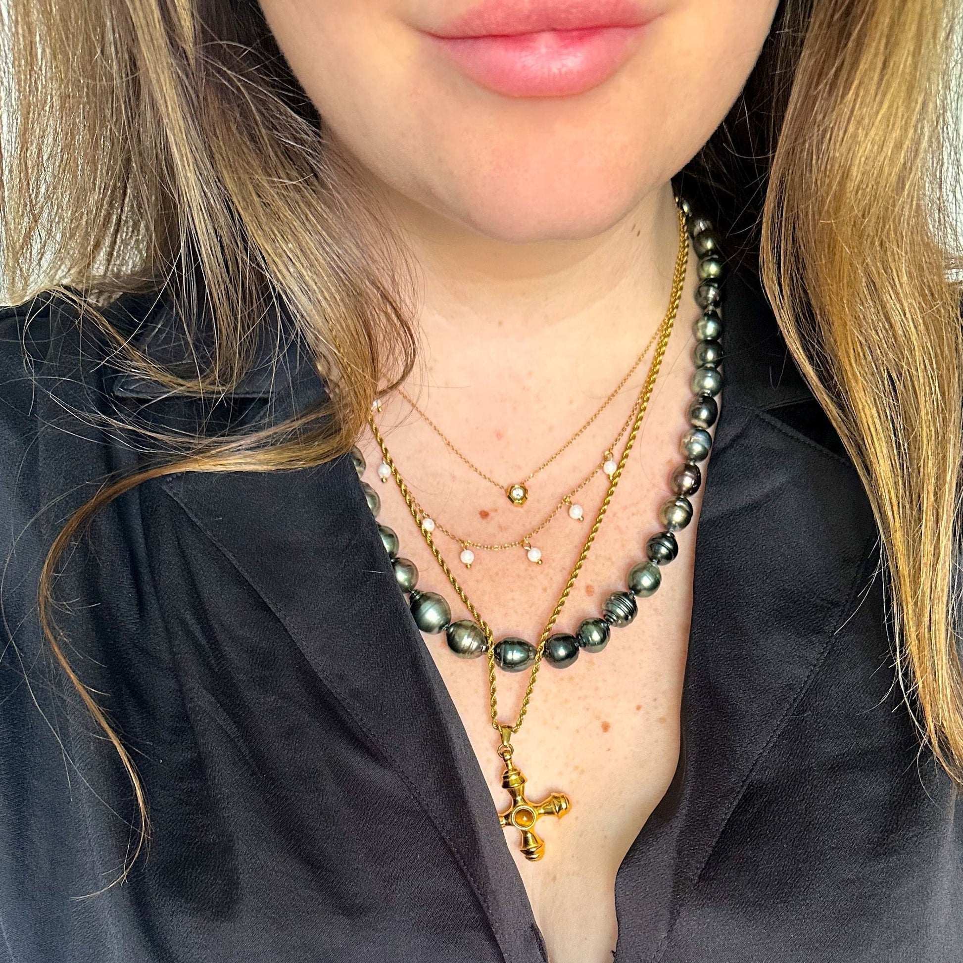 DRIP JEWELRY Tiger Eye Necklace
