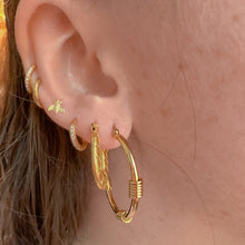 Load image into Gallery viewer, DRIP JEWELRY Wired Hoops
