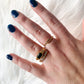 DRIP JEWELRY Black Stone Rope Ring
