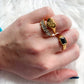 DRIP JEWELRY Black Stone Rope Ring