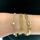Drip Jewelry Bracelet Pearl Station Bracelet