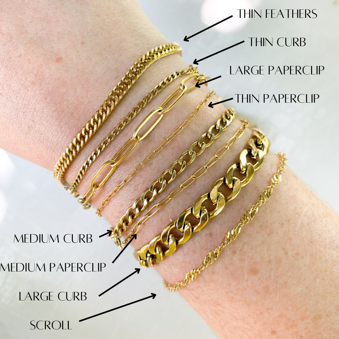 DRIP JEWELRY Bracelets Chain Bracelets
