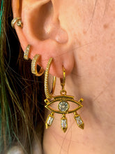 Load image into Gallery viewer, DRIP JEWELRY BY AK Earrings baby sparkle huggie
