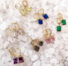 Load image into Gallery viewer, DRIP JEWELRY Earrings rec drop earrings : more color options!
