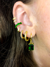 Load image into Gallery viewer, DRIP JEWELRY Earrings Emerald Green rec drop earrings : more color options!
