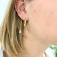 Drip Jewelry Earrings Textured Stripey Hoops