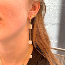 Load image into Gallery viewer, DRIP JEWELRY Earrings Triple Pearl Drops
