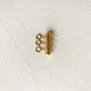 DRIP JEWELRY Gold-Filled Tube Layering Clasp