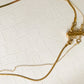 DRIP JEWELRY Gold-Filled Tube Layering Clasp