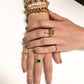 DRIP JEWELRY Gold Snake Ring - Adjustable