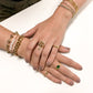 DRIP JEWELRY Gold Snake Ring - Adjustable