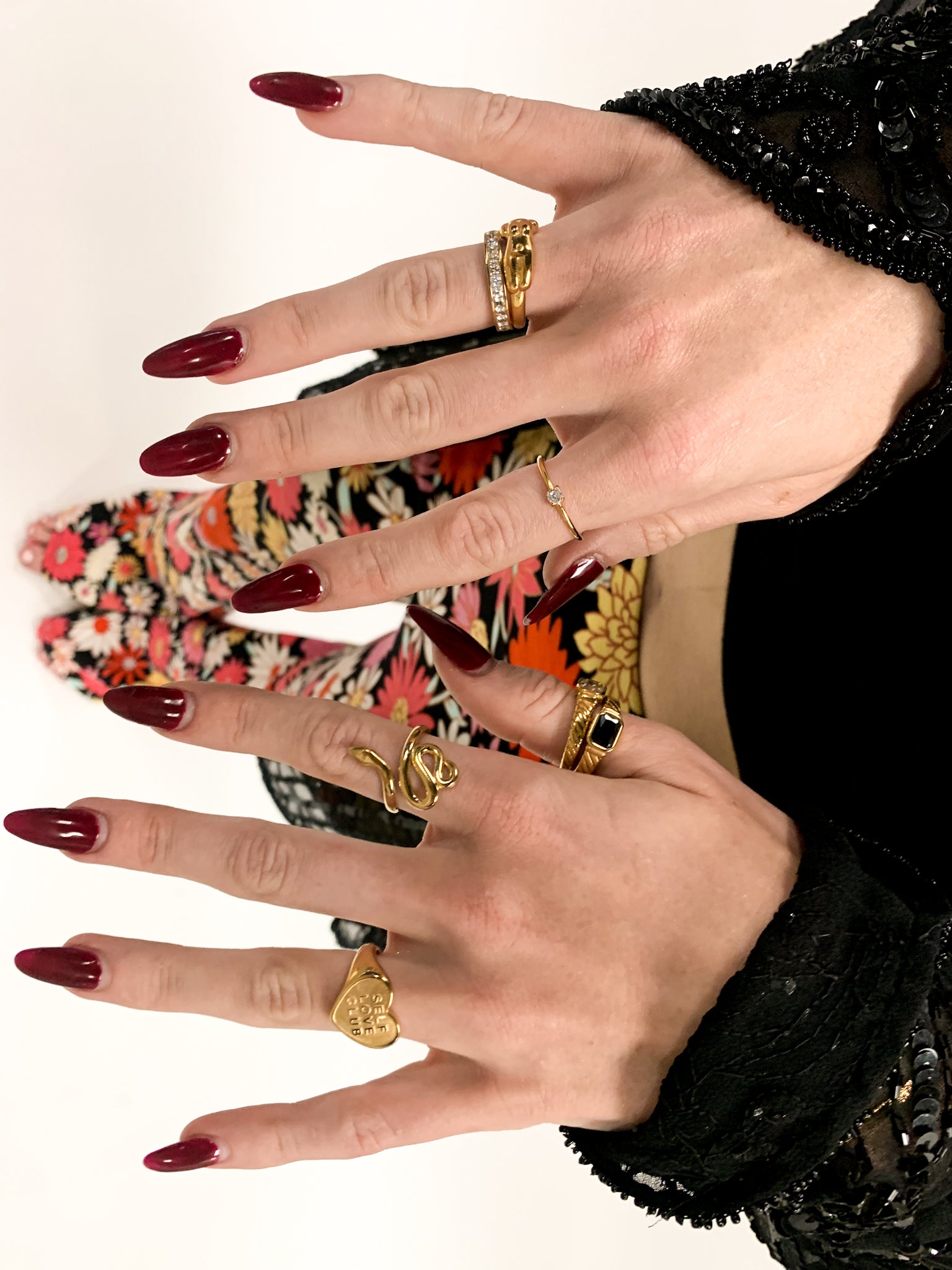 DRIP JEWELRY Gold Snake Ring - Adjustable