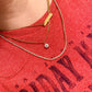 DRIP JEWELRY Moissanite Round Necklace