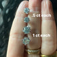 DRIP JEWELRY Moissanite Studs