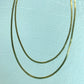Drip Jewelry necklace Silky Smooth Herringbone (Single)