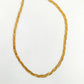 Drip Jewelry necklace Triple Braided Herringbone Necklace