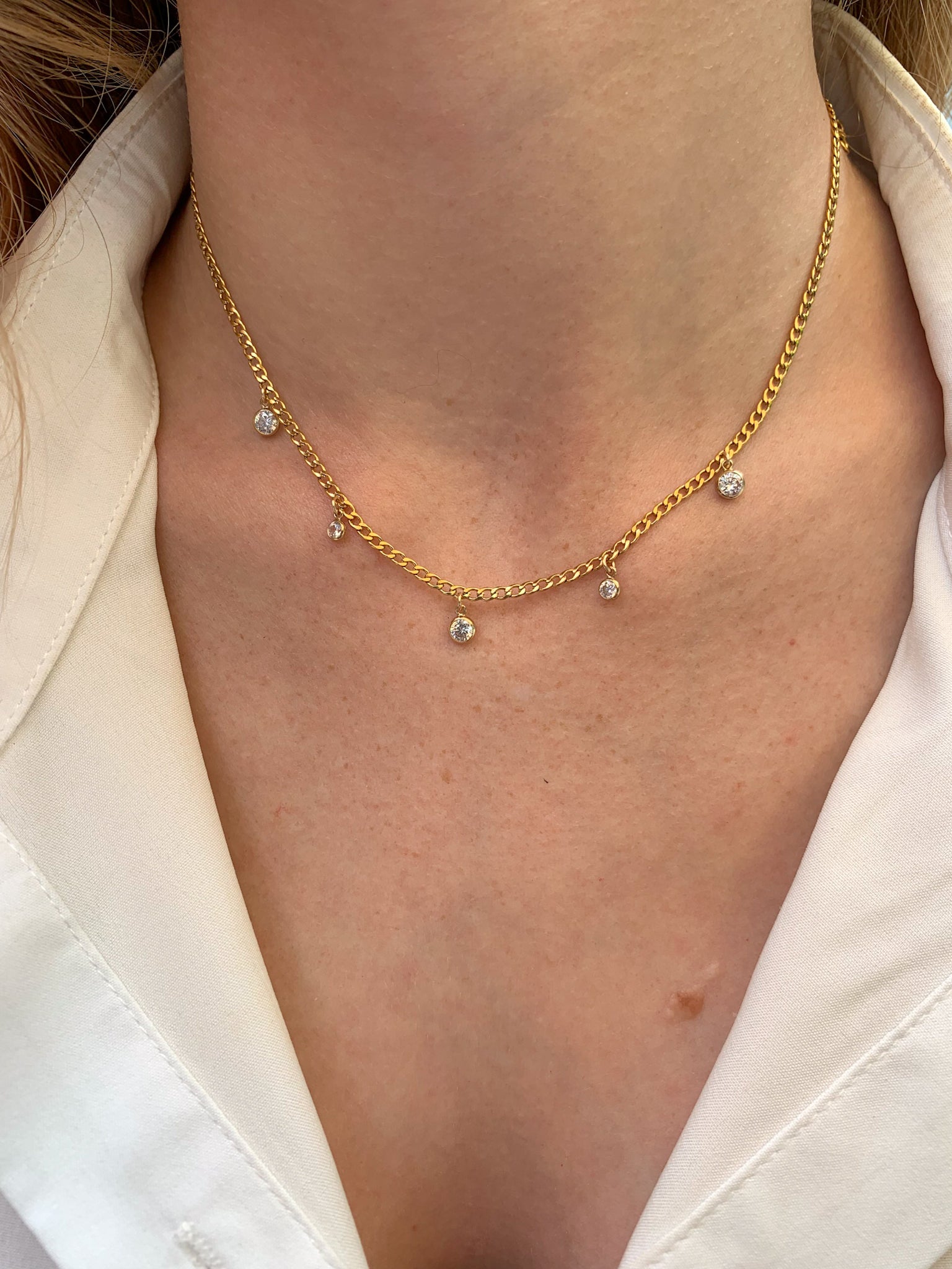 DRIP JEWELRY Necklaces Cuban Sparkle
