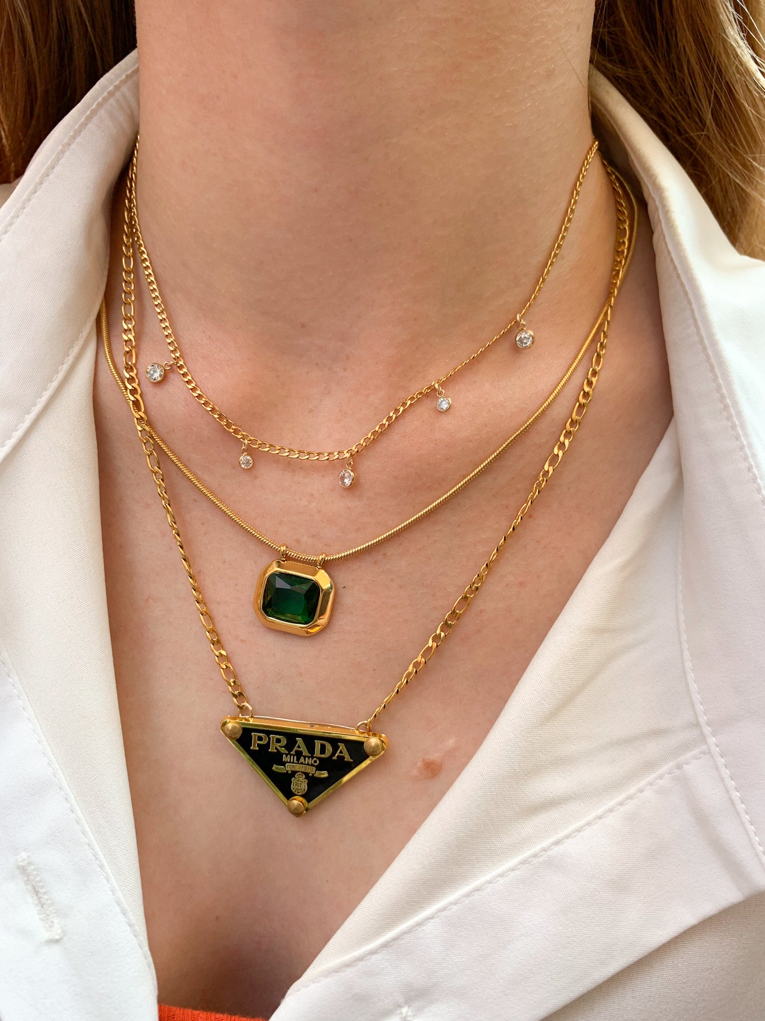 DRIP JEWELRY Necklaces Cuban Sparkle