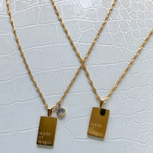 Load image into Gallery viewer, DRIP JEWELRY Read it, Feel it Necklace
