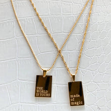 Load image into Gallery viewer, DRIP JEWELRY Read it, Feel it Necklace
