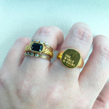 Load image into Gallery viewer, DRIP JEWELRY Read it, Feel it Ring
