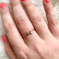 DRIP JEWELRY Rings 2 stone ring