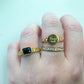 DRIP JEWELRY Stoned Rope Ring