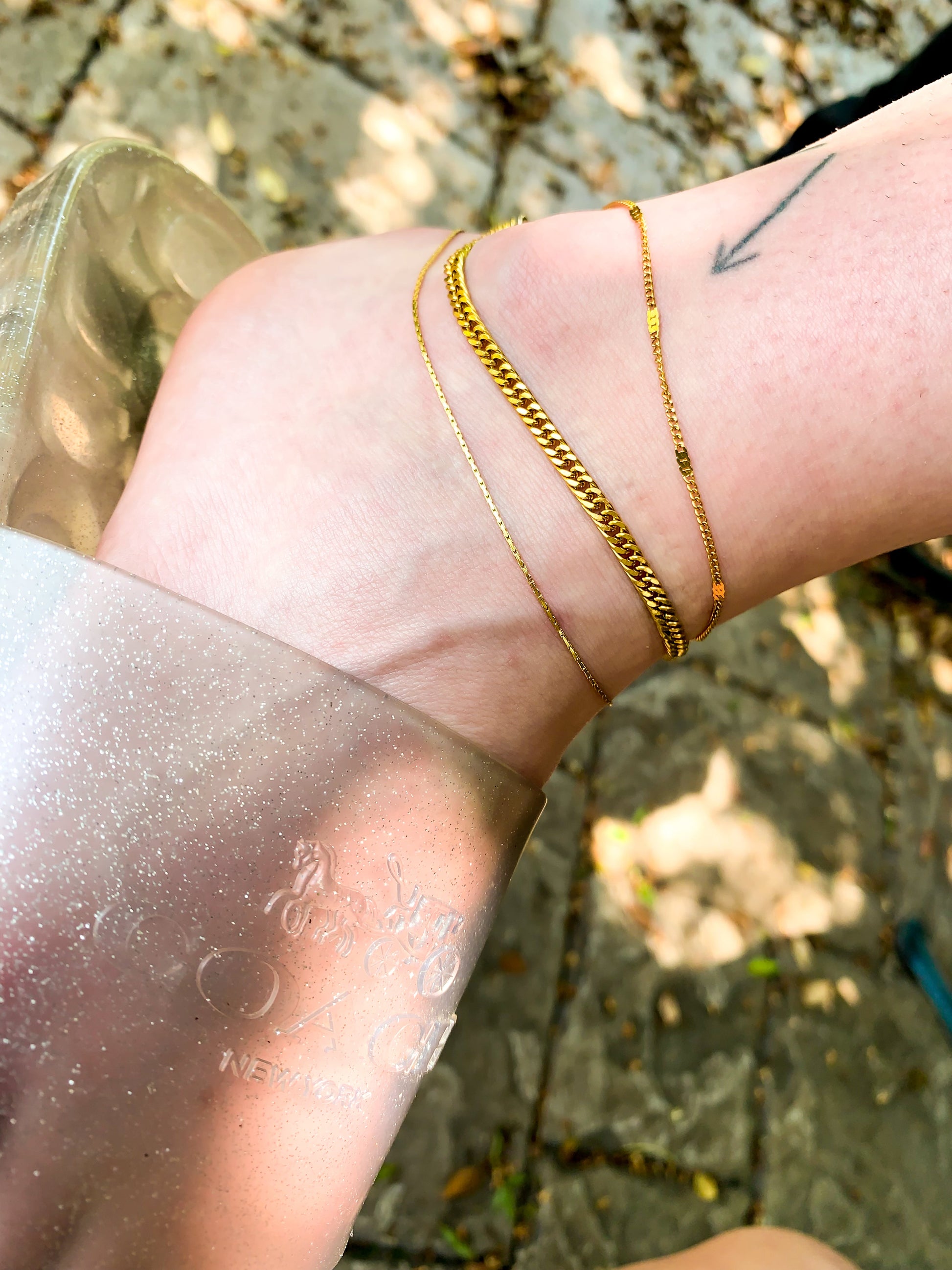 DRIP JEWELRY Water-Proof Anklets