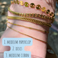 DRIP JEWELRY Discs Water-Proof Anklets