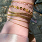 DRIP JEWELRY Medium Paperclip Water-Proof Anklets